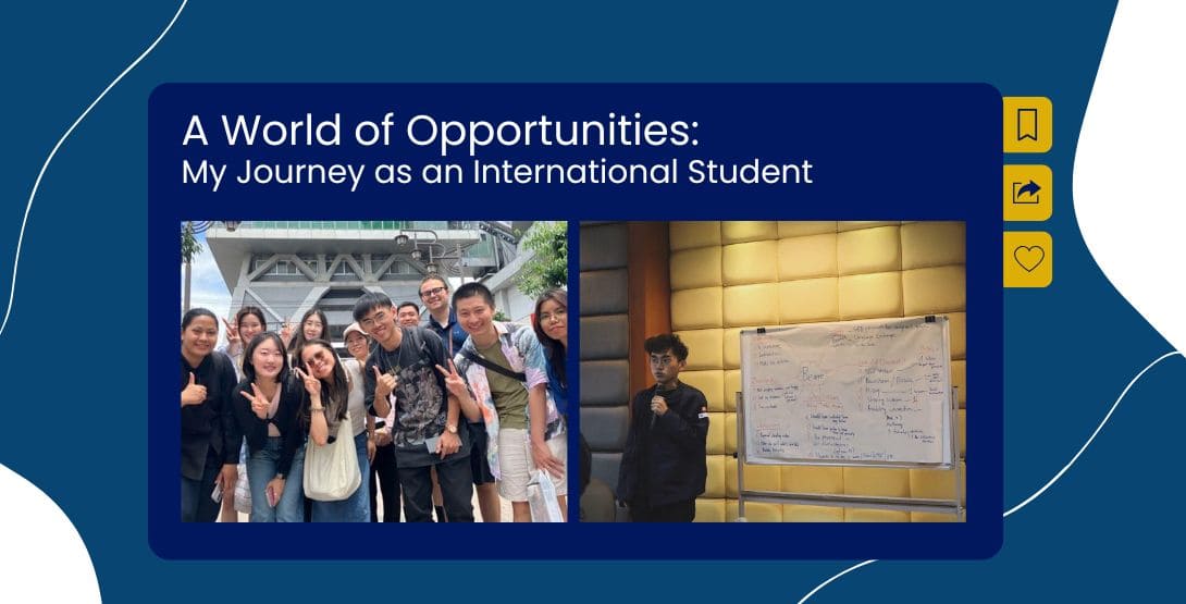 A World of Opportunities My Journey as an International Student